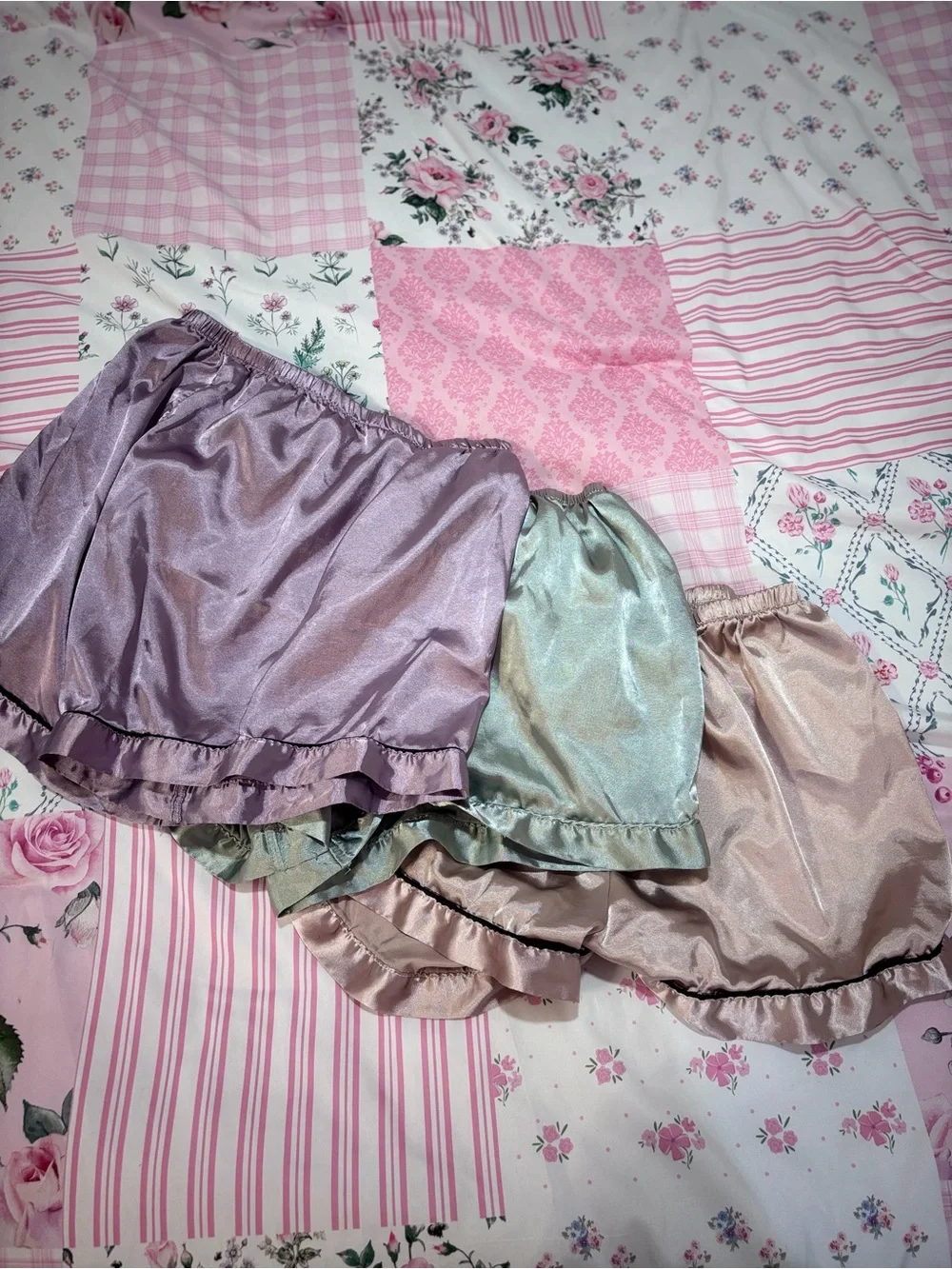 N/A silky satin